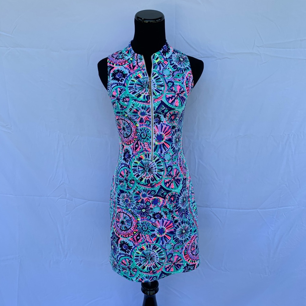 LIlly Pulitzer zip up dress